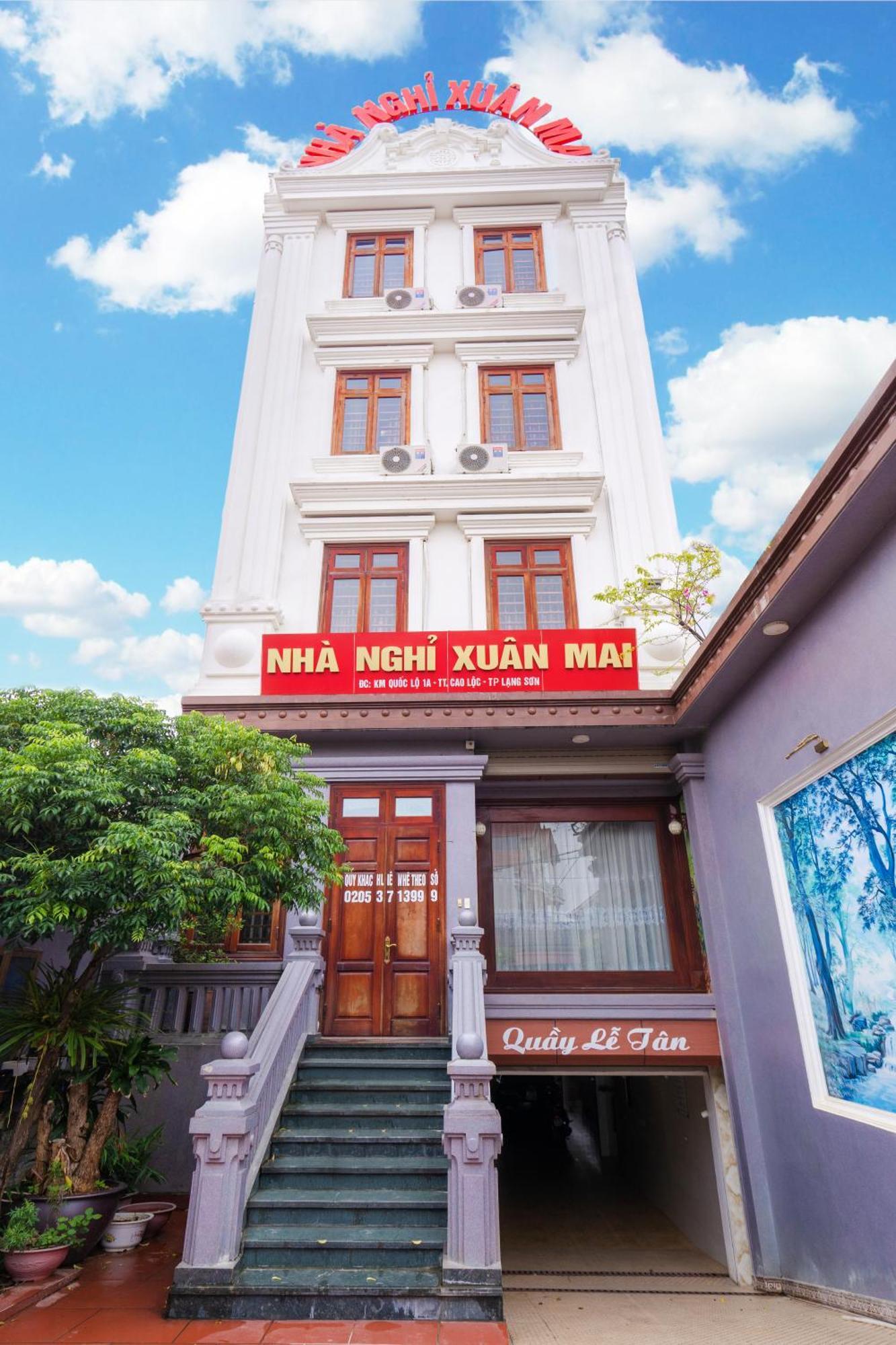 Nha Nghi Xuan Mai Aparthotel Lang Son Exteriör bild